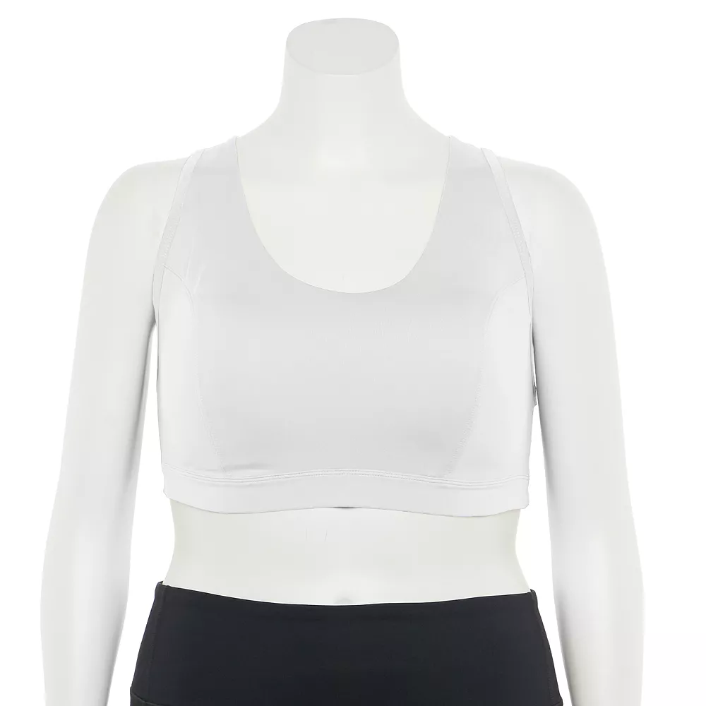 Plus Size Tek Gear® Racerback Low-Impact Sports Bra 3 Plus Size Tek Gear® Racerback Low-Impact Sports Bra