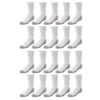 Boys Tek Gear® 20-Pack Lightweight Performance Crew Socks -Tek Gear Fashion 3681561 White Gray