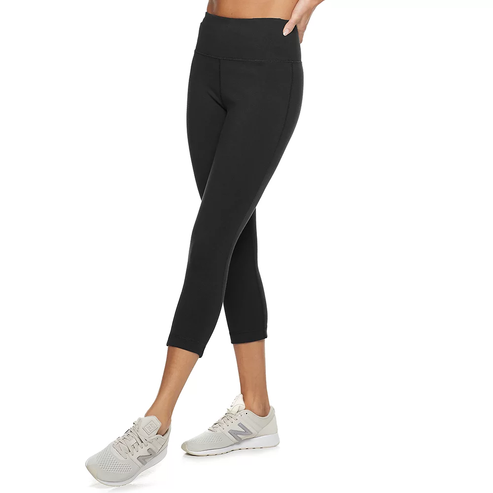 Women's Tek Gear® Essential High-Waisted Capri Leggings 3 Women's Tek Gear® Essential High-Waisted Capri Leggings