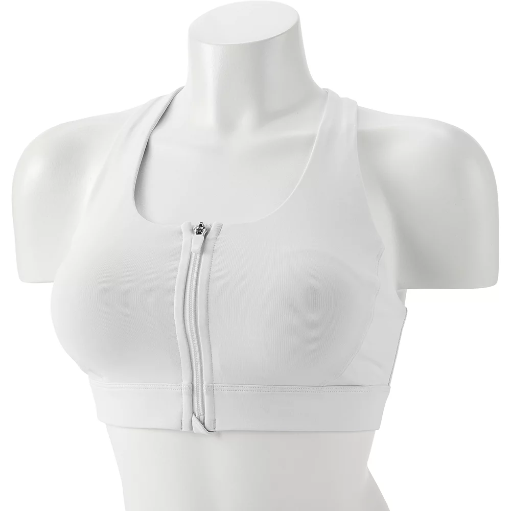 Tek Gear® Zip-Front Medium-Impact Sports Bra 3 Tek Gear® Zip-Front Medium-Impact Sports Bra
