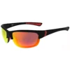 Men's Tek Gear® Black Polarized Mirrored Semi-Rimless Sunglasses -Tek Gear Fashion 4779067