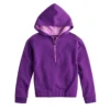 Girls 7-16 Tek Gear® Ultrasoft Fleece 1/4-Zip Hoodie In Regular & Plus -Tek Gear Fashion 4972462 Orchid Gazebo