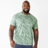 Big & Tall Tek Gear® Printed Jacquard Tee 1 Big & Tall Tek Gear® Printed Jacquard Tee -Tek Gear Fashion 5224239 Pine Orchard