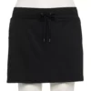 Plus Size Tek Gear® Weekend French Terry Skort -Tek Gear Fashion 5231776 Black
