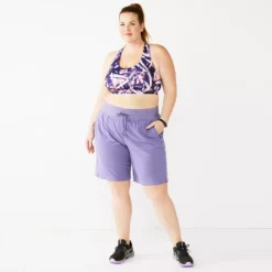 Plus Size Tek Gear® Essential Bermuda Shorts -Tek Gear Fashion 5242807 ALT9