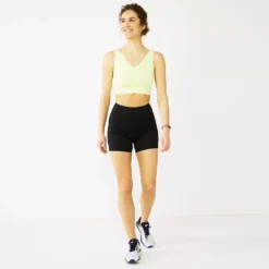 Women's Tek Gear® Core 5-in. High-Waisted Bike Shorts -Tek Gear Fashion 5259297 ALT9