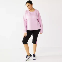 Plus Size Tek Gear® Run Popover Top -Tek Gear Fashion 5481926 ALT9