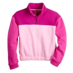 Girls 7-16 Tek GearĀ® Ultrasoft Fleece 1/4 Zip Pullover In Regular & Plus