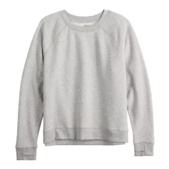 Women's Tek Gear® Easy Ultrasoft Fleece Sweatshirt -Tek Gear Fashion 5543912 ALT2