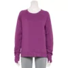 Women's Tek Gear® Easy Ultrasoft Fleece Sweatshirt -Tek Gear Fashion 5543912 Ravishing Orchid