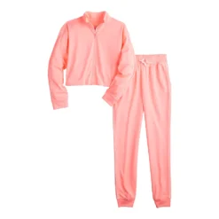 Girls 7-16 Tek Gear® Tricot Tracksuit Set
