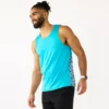 Men's Tek Gear® Running Tank Top -Tek Gear Fashion 5566423 Vivid Aqua