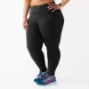 Plus Size Tek Gear® Core High-Waisted Side Pocket 7/8 Leggings 2 Plus Size Tek Gear® Core High-Waisted Side Pocket 7/8 Leggings -Tek Gear Fashion 5568006 Black