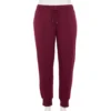 Plus Size Tek Gear® French Terry Joggers 1 Plus Size Tek Gear® French Terry Joggers -Tek Gear Fashion 5568083 Night Sangria
