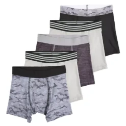 Boys Tek Gear 5-Pack Athletic Boxer Briefs