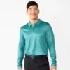 Men's Tek Gear® Fashion Slim-Fit Polo -Tek Gear Fashion 5642251 Motion Dots Sage