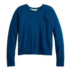 Women's Tek Gear® Keyhole Back Long-Sleeve Tee -Tek Gear Fashion 5662107 ALT2