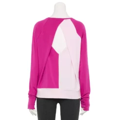 Women's Tek Gear® Keyhole Back Long-Sleeve Tee -Tek Gear Fashion 5662107 ALT5