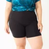 Plus Size Tek Gear® Ultrastretch 7-in. Bike Shorts -Tek Gear Fashion 5663392 Black