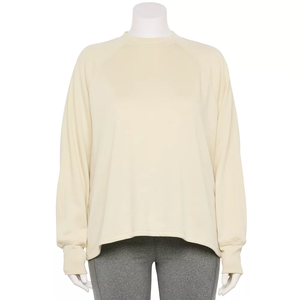 Plus Size Tek Gear® Stretch Fleece Mockneck Sweatshirt 3 Plus Size Tek Gear® Stretch Fleece Mockneck Sweatshirt