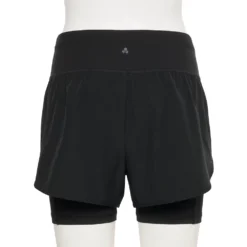 Women's Tek Gear® Layered Running Shorts -Tek Gear Fashion 5674272 ALT