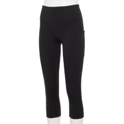 Petite Tek Gear® Ultrastretch Pocket High-Waisted Capri Leggings