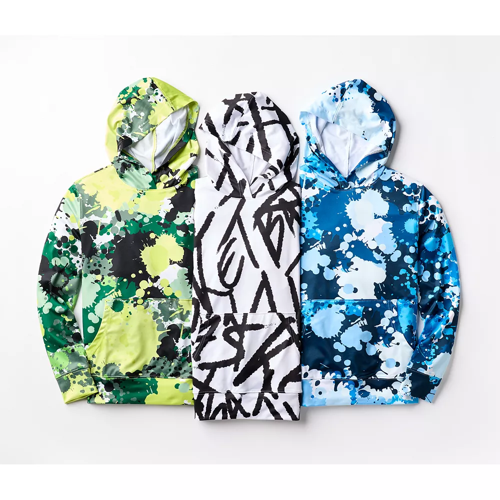 Boys 8-20 Tek Gear® Printed Hoodie In Regular & Husky 4 Boys 8-20 Tek Gear® Printed Hoodie In Regular & Husky - Image 2