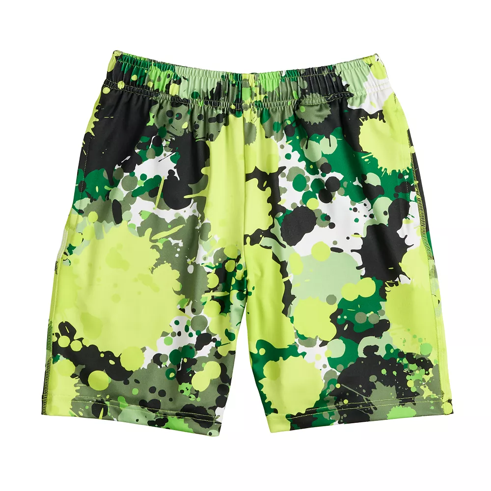 Boys 8-20 Tek Gear® Printed Jersey Shorts In Regular & Husky 3 Boys 8-20 Tek Gear® Printed Jersey Shorts In Regular & Husky
