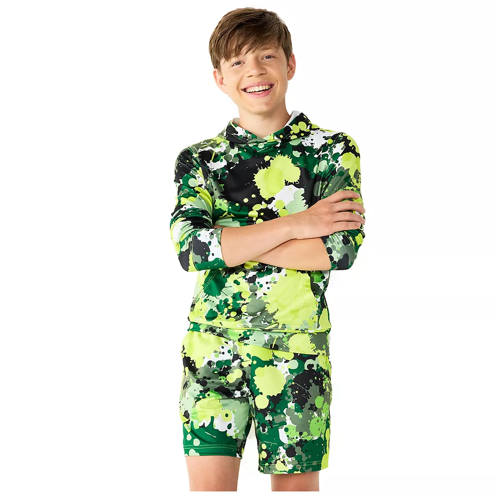 Boys 8-20 Tek Gear® Printed Jersey Shorts In Regular & Husky 4 Boys 8-20 Tek Gear® Printed Jersey Shorts In Regular & Husky - Image 2