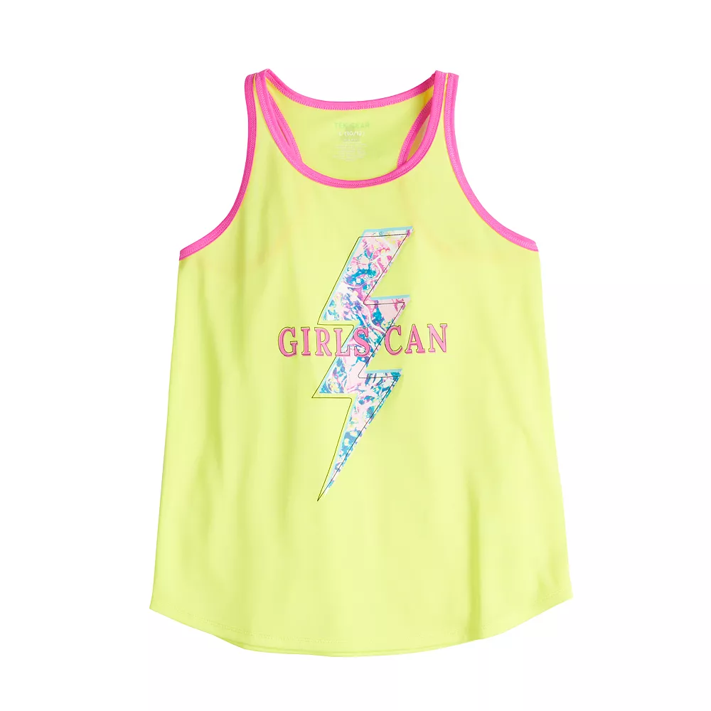 Girls 7-16 Tek Gear® Girls Can Tank 3 Girls 7-16 Tek Gear® Girls Can Tank
