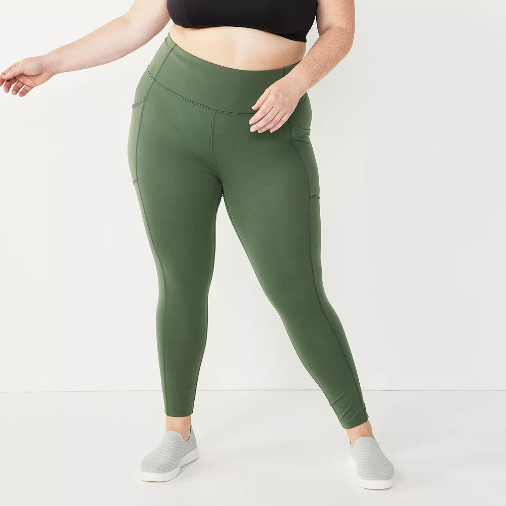 Plus Size Tek Gear® High-Waisted Shapewear Leggings 3 Plus Size Tek Gear® High-Waisted Shapewear Leggings