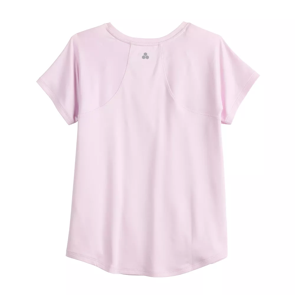 Girls 7-20 Tek Gear® Short Sleeve Soft Tek Performance Tee In Regular & Plus 4 Girls 7-20 Tek Gear® Short Sleeve Soft Tek Performance Tee In Regular & Plus - Image 2
