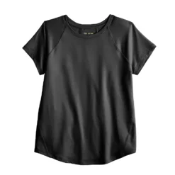 Girls 7-20 Tek GearĀ® Short Sleeve Soft Tek Performance Tee In Regular & Plus