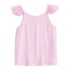 Girls 7-16 Tek Gear® Soft Tek Ruffle Tank In Regular & Plus