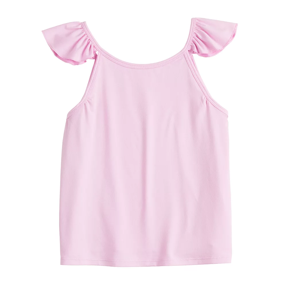 Girls 7-16 Tek Gear® Soft Tek Ruffle Tank In Regular & Plus 3 Girls 7-16 Tek Gear® Soft Tek Ruffle Tank In Regular & Plus