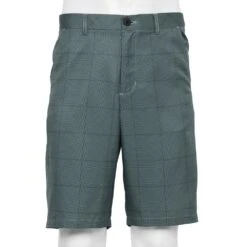 Men's Tek Gear® 11" Plaid Flat Front Shorts
