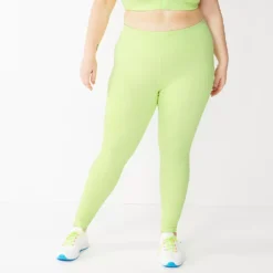 Plus Size Tek Gear® Core High-Waisted Running Leggings