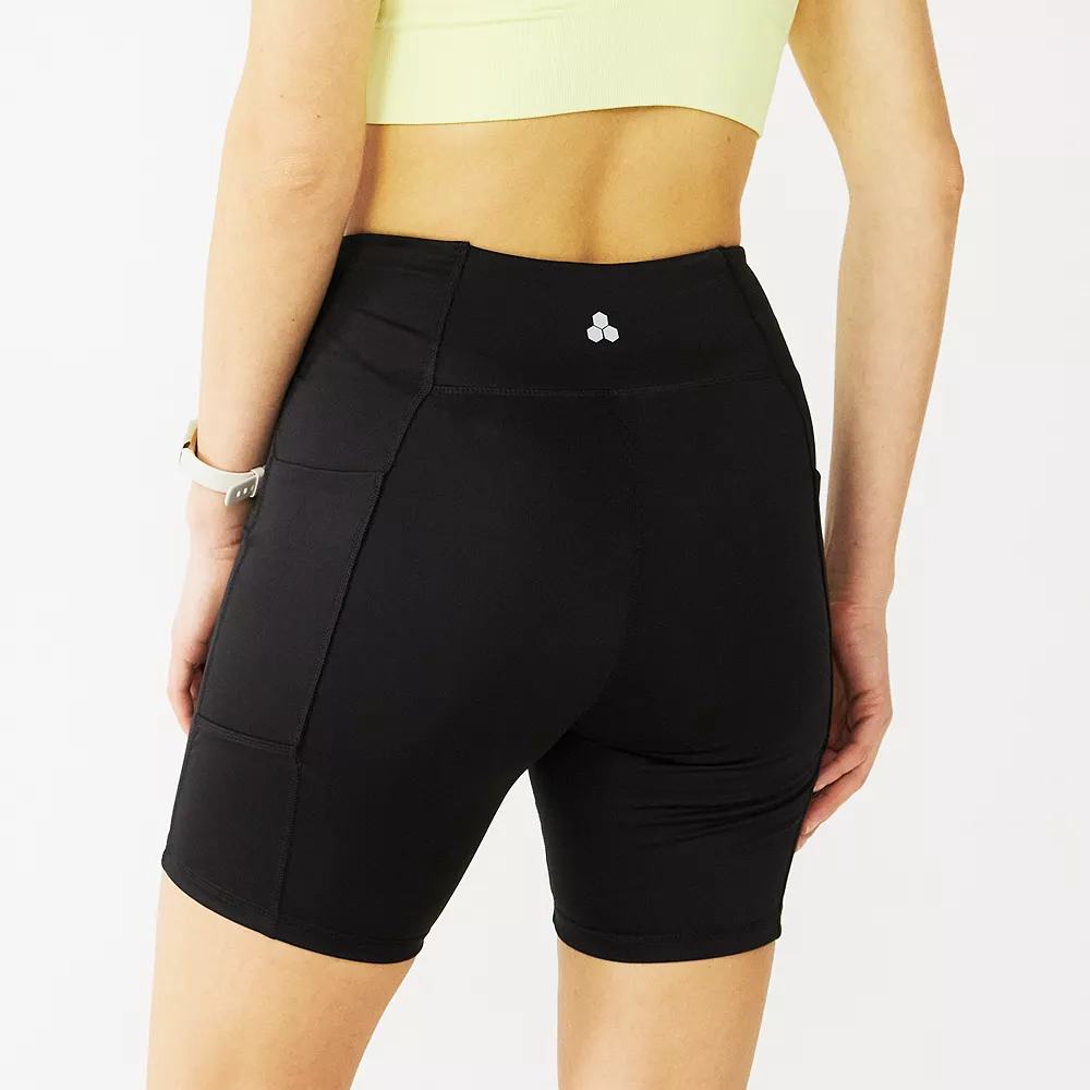 Women's Tek Gear® Core High-Waisted Bike Shorts 4 Women's Tek Gear® Core High-Waisted Bike Shorts - Image 2