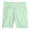 Girls 7-16 Tek Gear® High-Waisted Side Pocket Bike Shorts In Regular & Plus -Tek Gear Fashion 6265174 Glaze Green