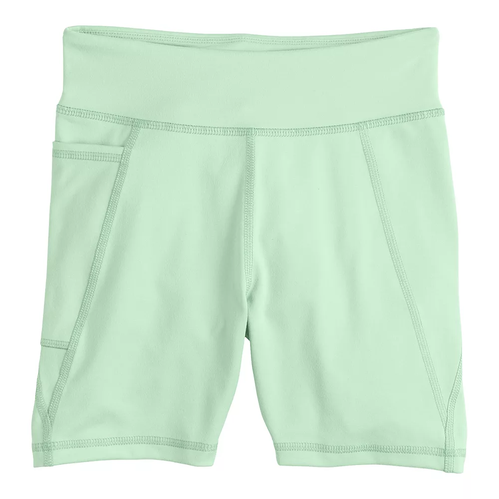 Girls 7-16 Tek Gear® High-Waisted Side Pocket Bike Shorts In Regular & Plus 3 Girls 7-16 Tek Gear® High-Waisted Side Pocket Bike Shorts In Regular & Plus
